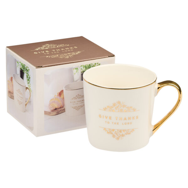 Give Thanks Mug and Gift Box